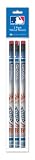 National Design Toronto Blue Jays 3 Pack Wood Pencil in Clear Bag with Header (4334-GCA)