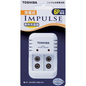 東芝 充電式IMPULSE用9V専用充電器(2個充電) TNHC-622SC
