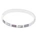Silver Pink White Mother of Pearl Bangle
