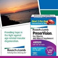 Bausch and Lomb PreserVision AREDS Formula Eye Vitamins - 150 Softgels