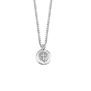 Sterling Silver Satin Finish Faith Hope