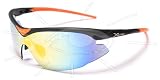 Lunettes de Soleil - X-LOOP &reg; XL 63 - Noir / Orange