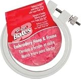 Coats Clark Plastic Deluxe Super Grip Hoops - 7 Inch