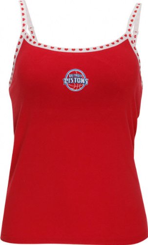 Buy Detroit Pistons Ladies Heart Spaghetti Strap Tank