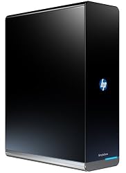 HP SimpleSave 2 TB USB 2.0 Desktop External Hard Drive HPBAAD0020HBK-NHSN (Gloss Black)