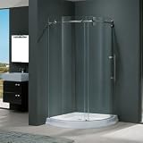 Vigo 36 Inch x 36 Inch Round Shower Enclosure