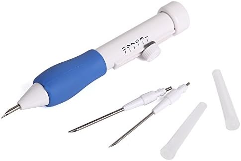 QFily Sewing 3 Needles 2 Punch Needle Set Craft Tool for Embroidery