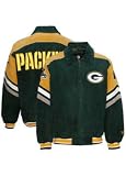 Green Bay Packers 2009 Faux Leather Jacket - Medium