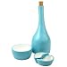 Oil Bottle with Dipping Dishes, Turquoise Kitchen Collection