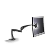 3M Products - 3M - Desk-Mount Arm for Monitor, 18 x 14 x 5, Black - Sold As 1 Each - Adjusts up, down, forward and backward. - Swivels 180&deg;. - Portrait or landscape orientation. - Mounts on surfaces up to 1-7/8" thick. - Accommodates flat panel LCD monitor, notebook computer, tablet PC, LCD TV and any VESA-D display.