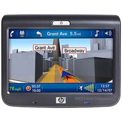 Childrens Toyshop  Electronics : Hewlett-Packard iPAQ 310 Bluetooth 4.3-Inch Widescreen Portable GPS Navigator