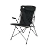 10T Campingstuhl slimBOY, schwarz, 62x72x104 cm