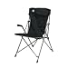 10T Campingstuhl slimBOY, schwarz, 62x72x104 cm