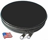 Cd DVD Organizer Holder Case Black Zipper Case Disc Wallet Music Cd Movie DVD