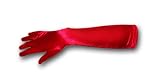 12 Button Length 19" Very Long Satin Gloves in Assorted Colors