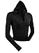 Kavio! Junior Long Sleeve Double Zip Fitted Crop Hoodie