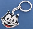 Felix the Cat Face Keychain