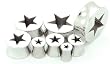 STAR CUTOUT STEEL DOUBLE FLARE TUNNELS TDFST2 -2G(6MM)