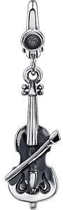 Sterling Silver Violin Charm
