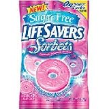 LifeSavers Sugar Free Hard Candy, Sorbets - 2.75 Oz, 12 Packs