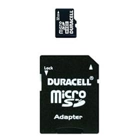 Duracell Flash DU-2IN1-32G-R Duracell 32GB MicroSD
