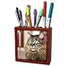 maine coon - Cats - Maine Coon - Tile Pen Holders-5 inch tile pen holder