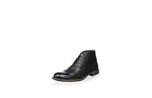 Heritage Botines de cordones Tiburon (Negro)