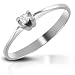 Forzieri 18K White Gold & Diamond Solitaire Ring