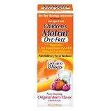 Search : Motrin Children's Pain Reliever/Fever Reducer (for Ages 2 to 11), Oral Suspension, Dye Free, Original Berry Flavor, 4-Ounce Bottles (Pack of 3)
