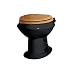 American Standard 3311.028.178 Reminiscence Elongated Toilet, Black