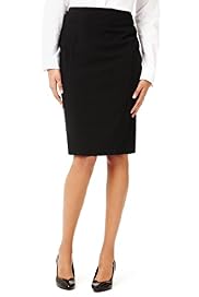 Welt Pockets Seam Pencil Skirt