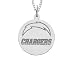 Authentic NFL San Diego Chargers Pendant in Sterling Silver with Chain