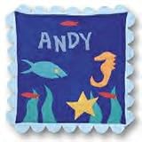 Wish on a Fish Personalized Acrylic Fleece Baby Blanket