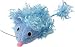 TOY CURLY PLUSH MOUSE W/CAT
