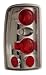 Anzo USA 211008 Chevrolet/GMC Chrome Tail Light Assembly - (Sold in Pairs)
