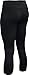 Under Armour Women's HeatGear Armour Crop, Black (004)/Metallic Silver, X-Large