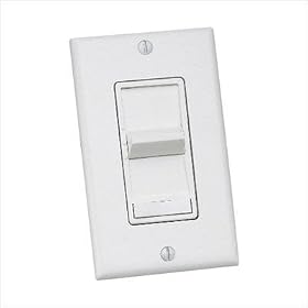 Craftmade CM-6621-PW 600 Watt Dimmer Light Ceiling Fan Remote Control Panel in White