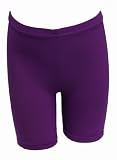 Child Bike Short in PURPLE X-Large (10-12)