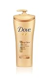 Dove  Energy Glow Gradual Tanning Beauty Body Lotion, Medium To Dark Skin, 13.5-Ounce Bottle (Pack of 2)