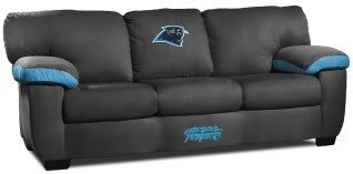 Home Team NFL Carolina Panthers Classic Sofa
