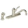 Moen CA7308SL Castleby Stainless One-Handle Low Arc Kitchen Faucet
