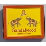 Sandalwood Cones - Kamini Incense - Case Pack of Twelve Boxes