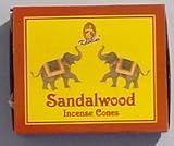 Sandalwood Cones - Kamini Incense - Case Pack of Twelve Boxes