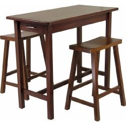 Modern Breakfast Nook 3 Piece Set with 24