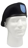 Inspection Ready Black Beret W/Flash