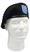 4919 ''INSPECTION READY'' BLACK BERET W/FLASH SIZE 6 1/2 - 7 3/4