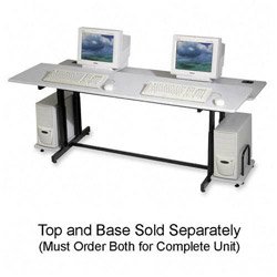 BALT 83251 - Split-Level Computer Training Table, 72w x 36d x 33h, Gray (Box Two) On Sale