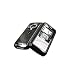 LG VX 9900 enV Black Rubber Coating Hard Plastic Carry Case With Belt Clip