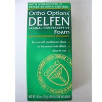 Ortho Options Delfen Vaginal Contraceptive Foam with Applicator - 17 gm