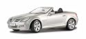 2005 Mercedes Benz SLK diecast model car 1:18 scale die cast by Maisto - Silver